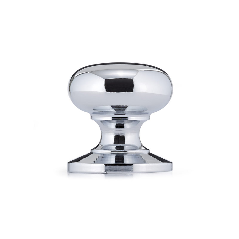 Expression 1 1/4" Diameter Mushroom Knob, Chrome