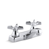Triton Centerset Commercial Bathroom Sink Faucet, Requires Handles, Drain Not Included