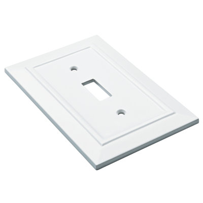 Classic Architecture 1-Gang Toggle Light Switch Wall Plate