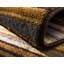 Tapis contemporain à rayures multicolores Baynebridge-772270693