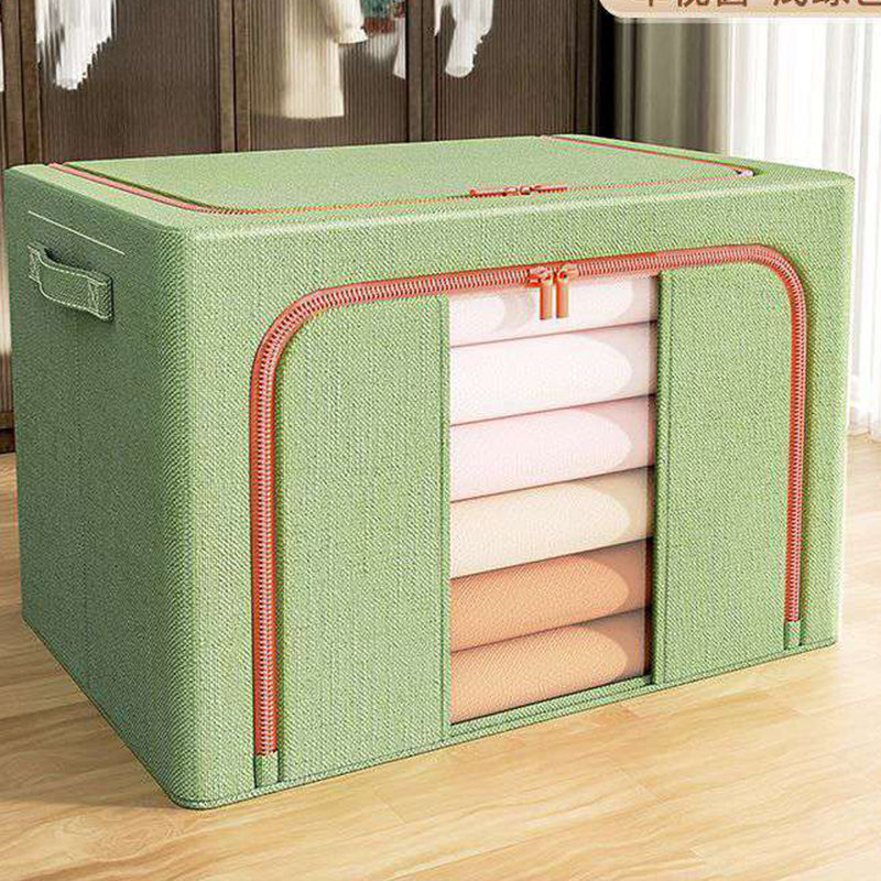 Hokku Designs Fabric Bin, Green