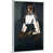 White Floater Framed Canvas selected
