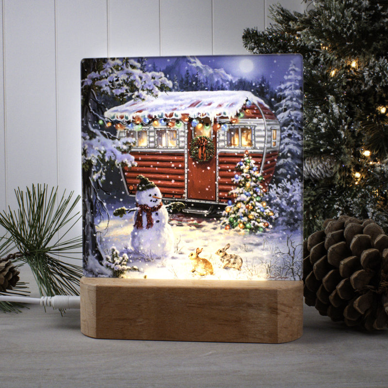 Veilleuse Snowy Retreat