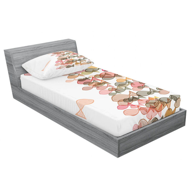 Microfiber Sheet Set, Twin XL Sheet Set with Fitted Sheet