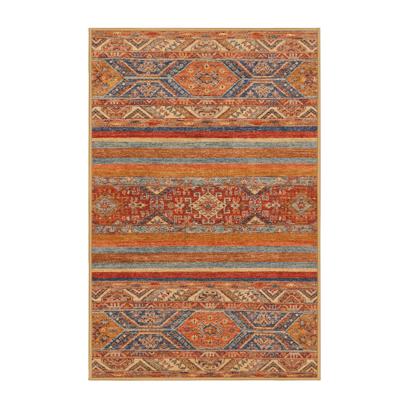 Abstract Indoor Rug, Rectangle 2' x 3'