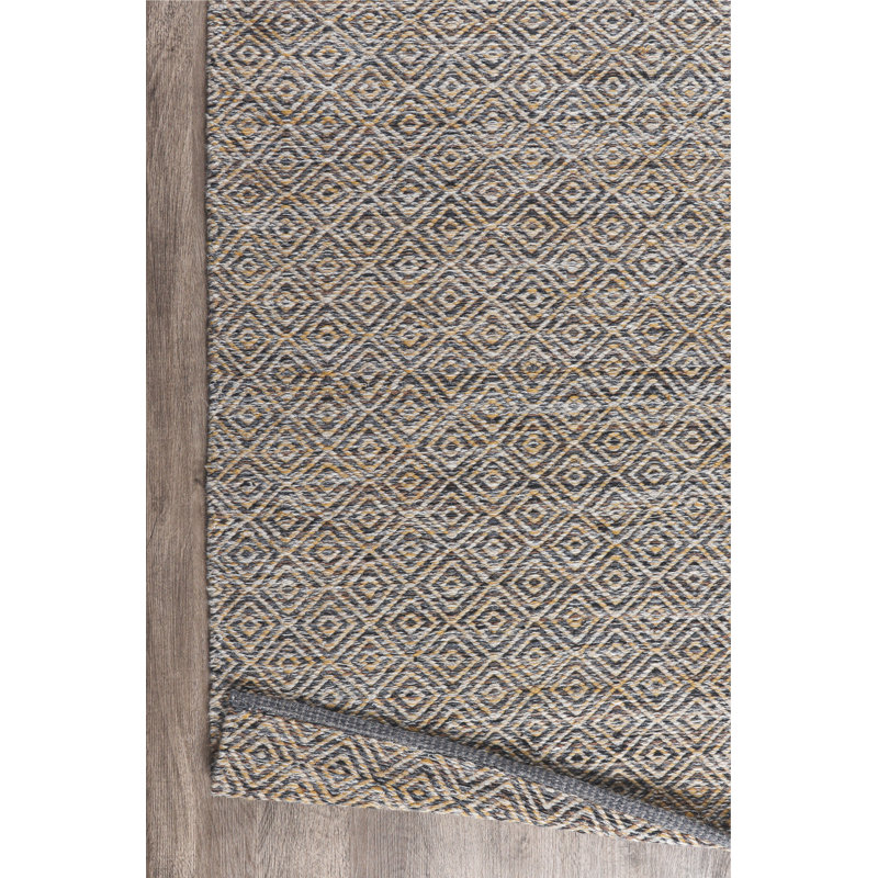 Randolh Geometric Hand Woven Area Rug, Rectangle 200 x 290cm