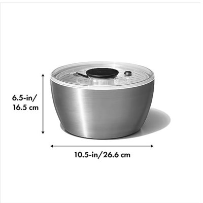 OXO Steel Salad Spinner
