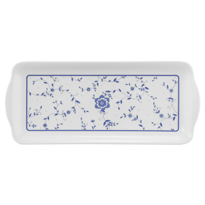 Rectangular cake platter 34.5 x 14.5cm