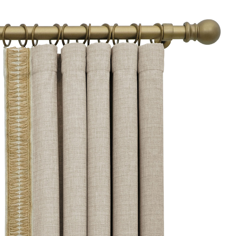 Daleyza Room Darkening Curtain, 48" W x 96" L