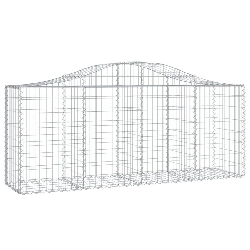 Briane Silver Galvanised Iron, 100cm H x 200cm W x 50cm D