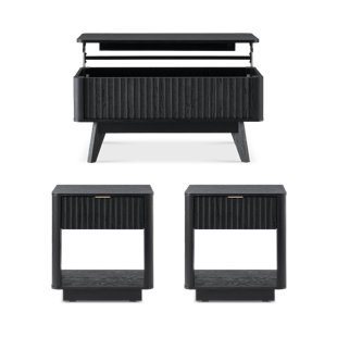 Brooklyn Side Tables (pair) + Lift-top Coffee Table Set