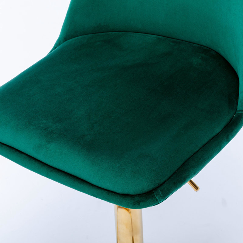 Tabouret à hauteur réglable Crowle, Vert