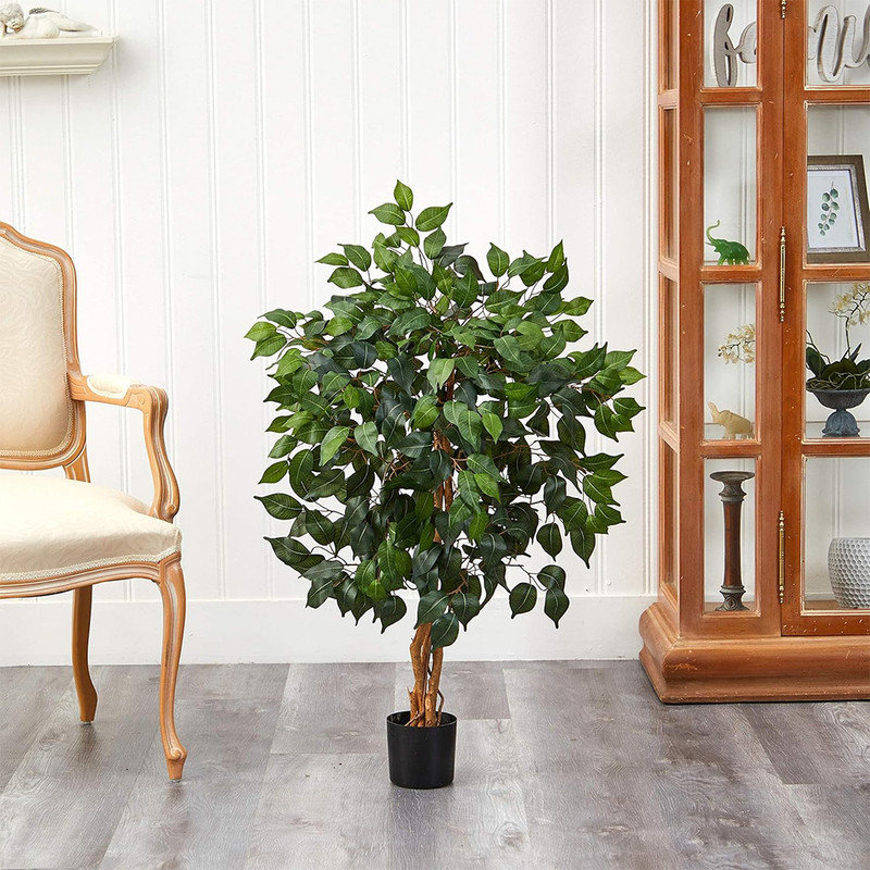 Kalituse Tree Latitude Run® 3' Ficus Silk Artificial Trees, 36in | Wayfair