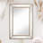 31.5'' W Metal Flat Wall Mirror