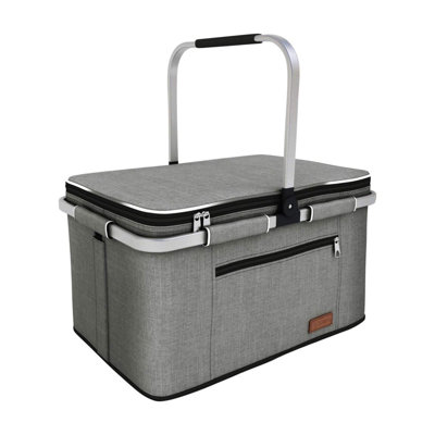 35L Large Picnic Basket 2 Layers35L