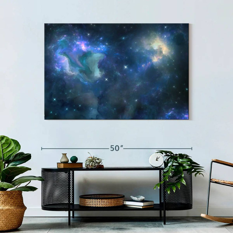 Oberle Space Nebula, 32" H x 48" W