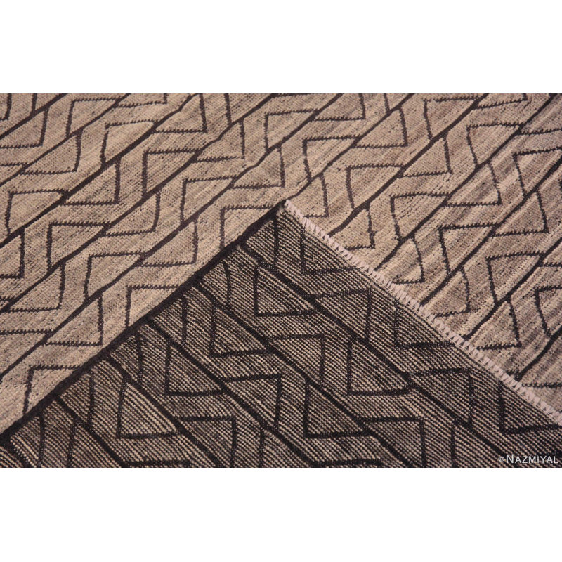 Allover One-of-a-Kind 9'1" X 11'9" Hand Knotted Area Rug