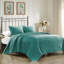 Polyester Quilted Geometric Quilt Set-137935715-137935717