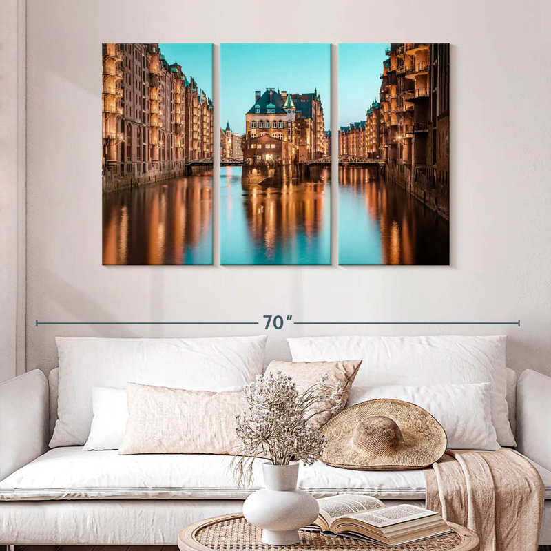 Sebbie Hamburg Speicherstadt, H 32 po x l 50 po