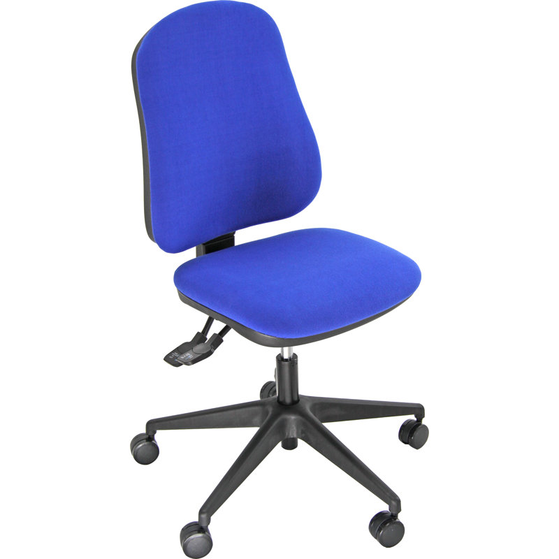 Dreyfus Acrylic Office Chair, Blue