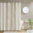 Cotton Printed Shower Curtain With Chenille-938210655