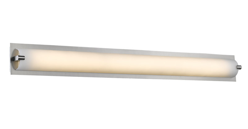 Johnston Dimmable LED Bath Bar, Brushed Nickel