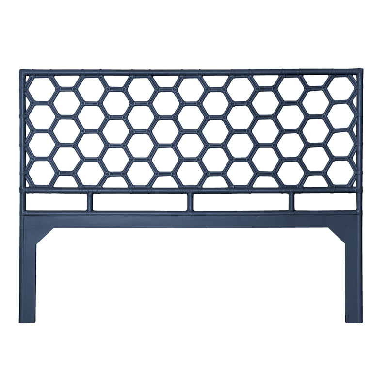 Lit standard Honeycomb, Très grand, Bleu marine