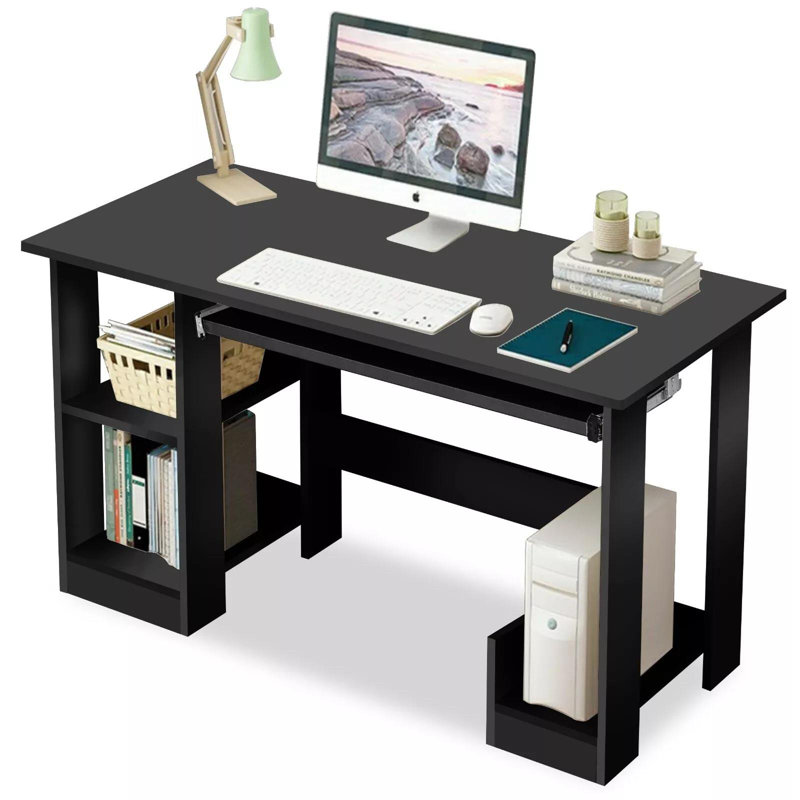 Hampton & Stewart Computer Desk, Black