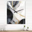 Irvan - Horloge murale abstraite en marbre-1531395139