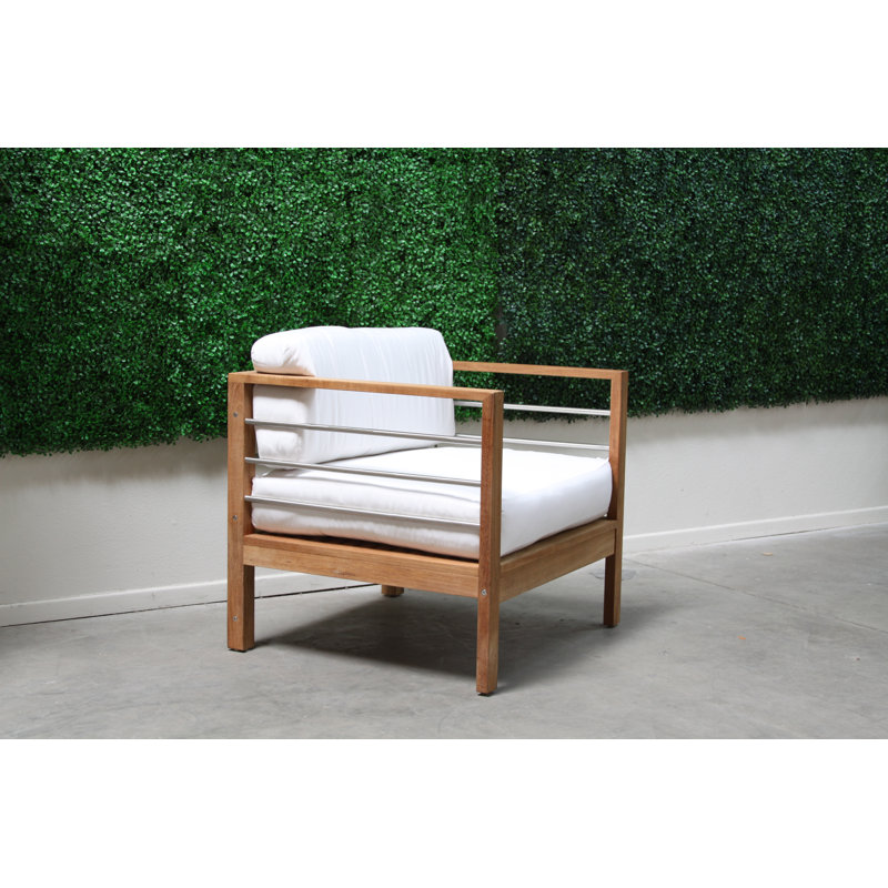 Soho Teak Arm Chair with Cushion
