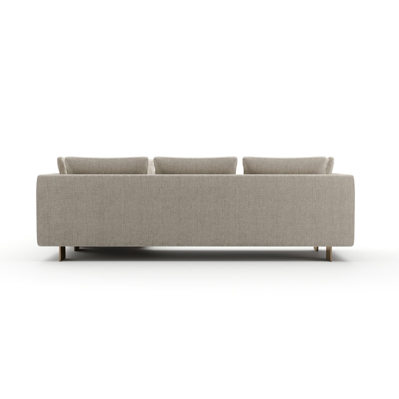 Sectional, 29" H x 104" W x 105" D, Right Hand Facing