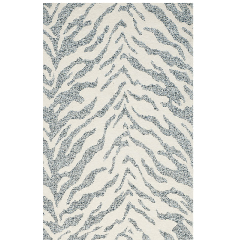 Tapis imprimé animal tissé à la main Cabildo, Tapis de couloir 2 pi 3 po x 6 pi