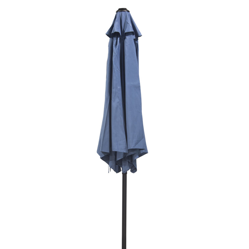 Parasol de marché 9 pi Mannie, Bleu