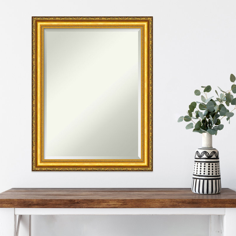 Lealand Flat Wall Mirror, 21.63" H x 27.63" W x 1" D