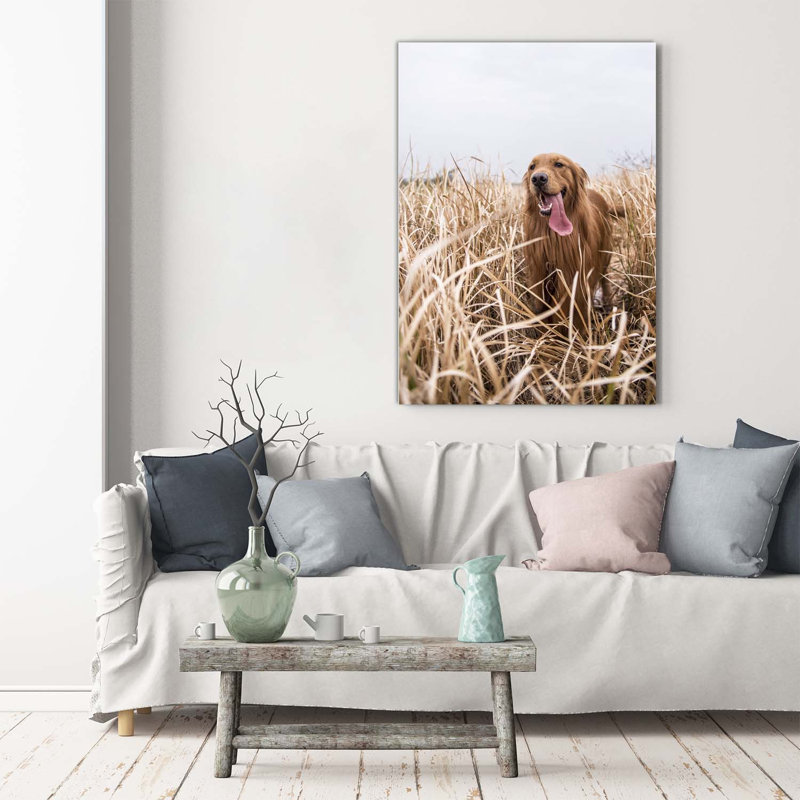 Golden Retriever - Wrapped Canvas Print