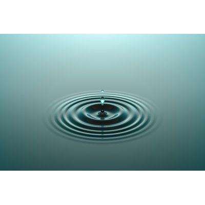 Water Drop - Wrapped Canvas Print