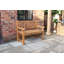 Turnbury Solid Wood Teak Outdoor Bench