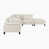 Beige Microfiber