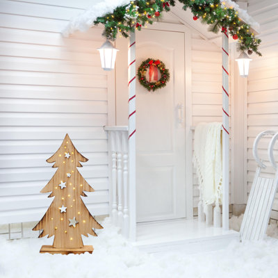 LED-Holz-"TANNENBAUM"