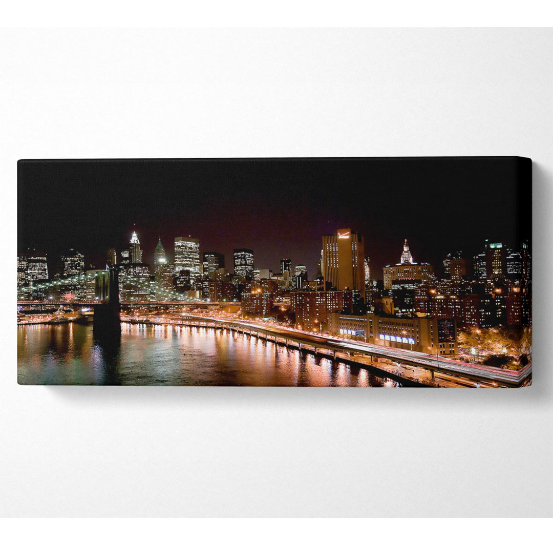 New York Waters - Kunstdrucke auf Leinwand - Wrapped Canvas