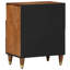 50cm W Solid Wood Bedside Table