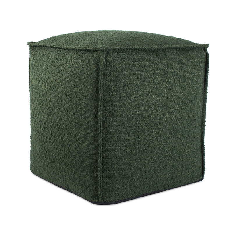 Pouf carré de 20 po de largeur, Forêt