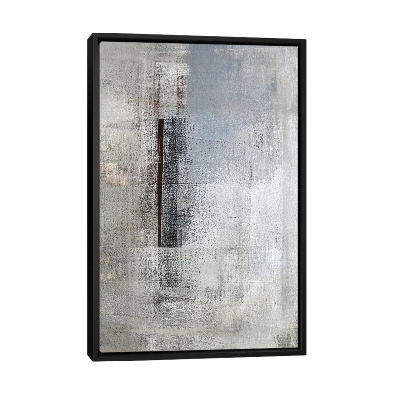 « total loner », impression sur toile, H 26 po x l 18 po x P 1,5 po, Toile avec cadre flottant noir, Pas de tapis