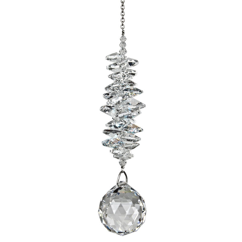 Boule de cristal cascade de glace, Glace, 4.5" H x 2" W x 2" D