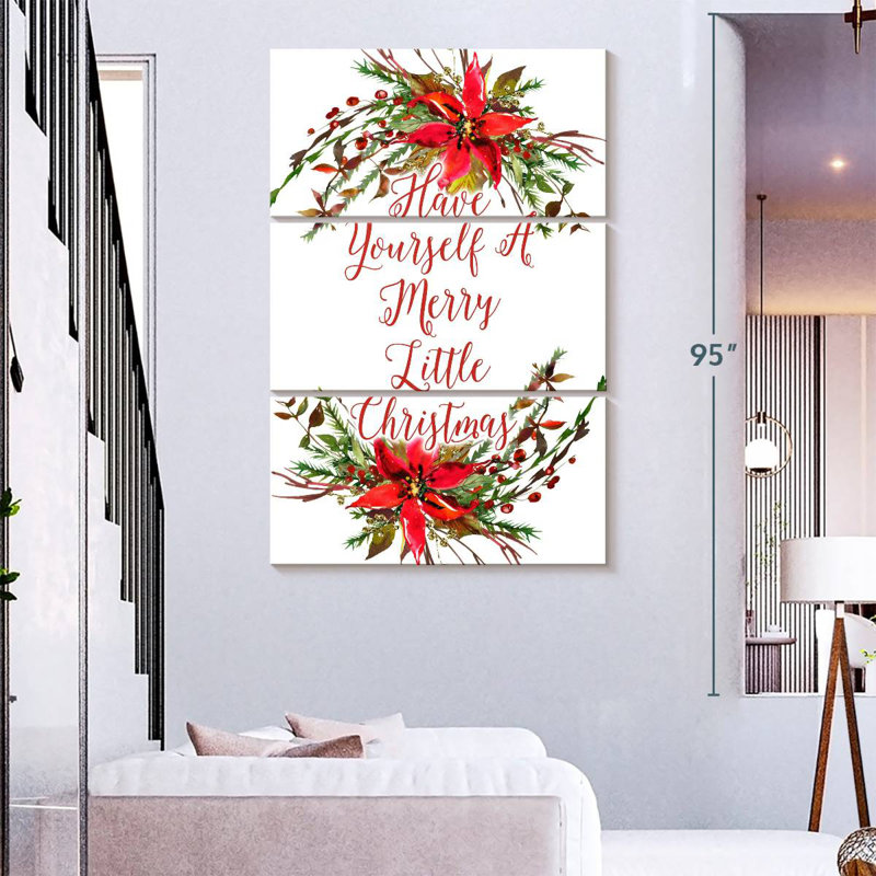 Lelend A Merry Little Christmas, H 57 po x l 36 po