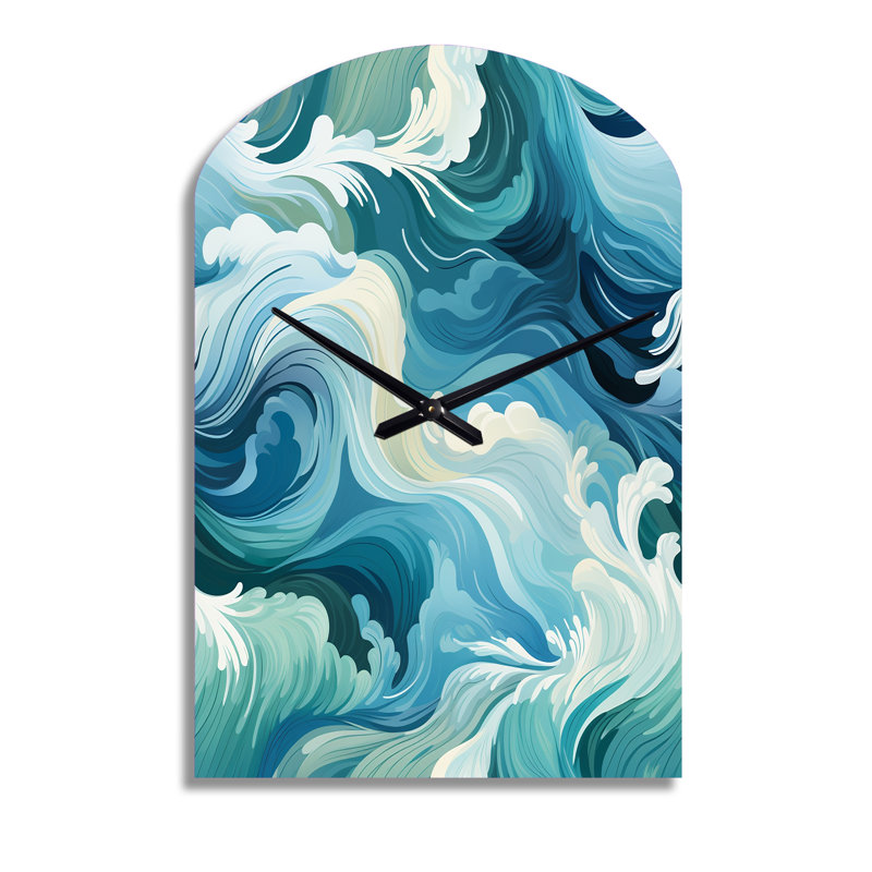 Horloge murale Ocean, Moyenne