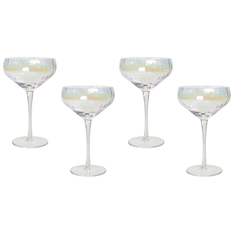 Alliana 300ml Handmade White Wine Glass Set
