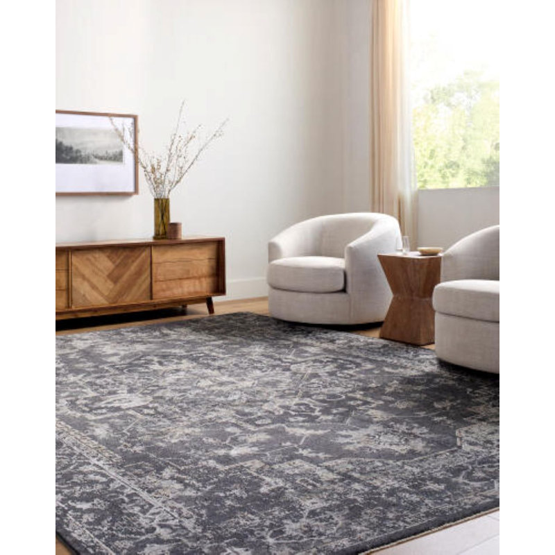 Tapis tissé à la machine Kirima, Rectangle 9 pi x 12 pi 2 po