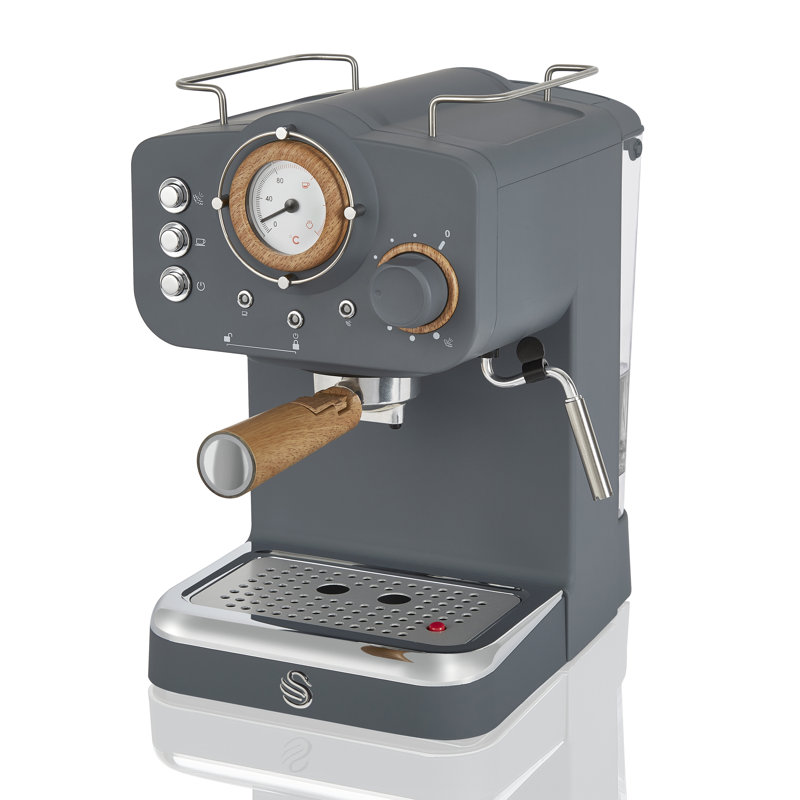Nordic Coffee & Espresso Combo Machine, Grey