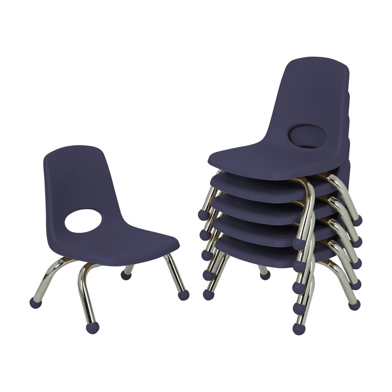 Chaise de classe empilable, Navy